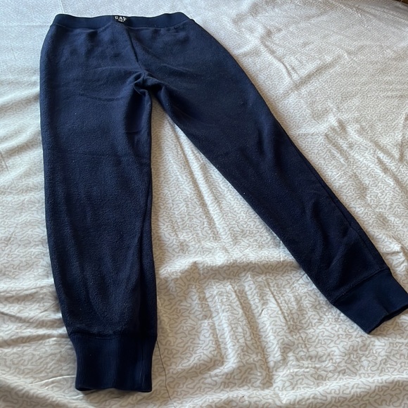 Gap girls navy fleece leggings in size xl 12 - Picture 6 of 8
